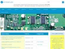 Tablet Screenshot of isprimolevi.it